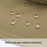 BASSDASH UPF 50+ Sun Fishing Hat Water Resistant with Detachable Neck Flap