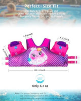 Toddler Swim Vest for 1-3-5,6,7,8,9 Years Old, Puddle Pool Floats Kids Jumper 20-30-50-60-70 Pounds, Swimming Arm Floaties with Shoulder Harness Arm Wings for Swimmies, Toddlers, Boys, Girls