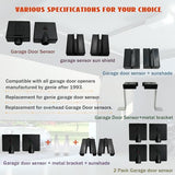 Garage Door Sensor GSTB-R STB-BL, Replacement for Genie/Overhead Garage Door Sensors, Garage Sensor for Genie Garage Door Openers Manufactured After 1993. (Receiving&Sending).