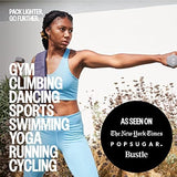 Acteon Quick Dry Gym Towels, Silver ION Odor-Free Super Absorbent Pink Towels, Pink Towel Set, Womens Workout Accessories for Body Sweat Yoga Tennis