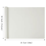 LaRibbons White Wrapping Paper, 30 Inch x 33 Feet, Solid Color Pearly-Lustre Gift Wrapping Paper Rolls for Wedding, Christmas, Valentine's Day, Birthday, Baby Shower