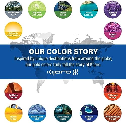 Kijaro Dual Lock Portable Camping Chairs - Enjoy the Outdoors with a Versatile Folding Chair, Sports Chair, Outdoor Chair & Lawn Chair - Dual Lock Feature Locks Position – Kawachi Purple