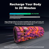 321 STRONG Foam Roller - Medium Density Deep Tissue Massager for Muscle Massage and Myofascial Trigger Point Release, with 4K eBook