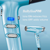 BaBylissPRO Hair Dryer, Nano Titanium Dual Ionic Blow Dryer, Hair Styling Tools & Appliances, BNT9100