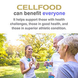 Cellfood Liquid Concentrate, 1 oz. - Original Oxygenating Immune Support Formula - Seaweed Sourced Minerals, Enzymes, Amino Acids, Electrolytes - Gluten Free, Non-GMO, Certified Kosher