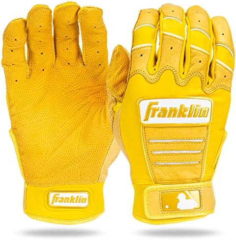 Franklin Sports MLB Baseball Batting Gloves - CFX Pro Adult + Youth Batting Glove Pairs - Baseball + Softball Batting Gloves - Multiple Sizes + Colors