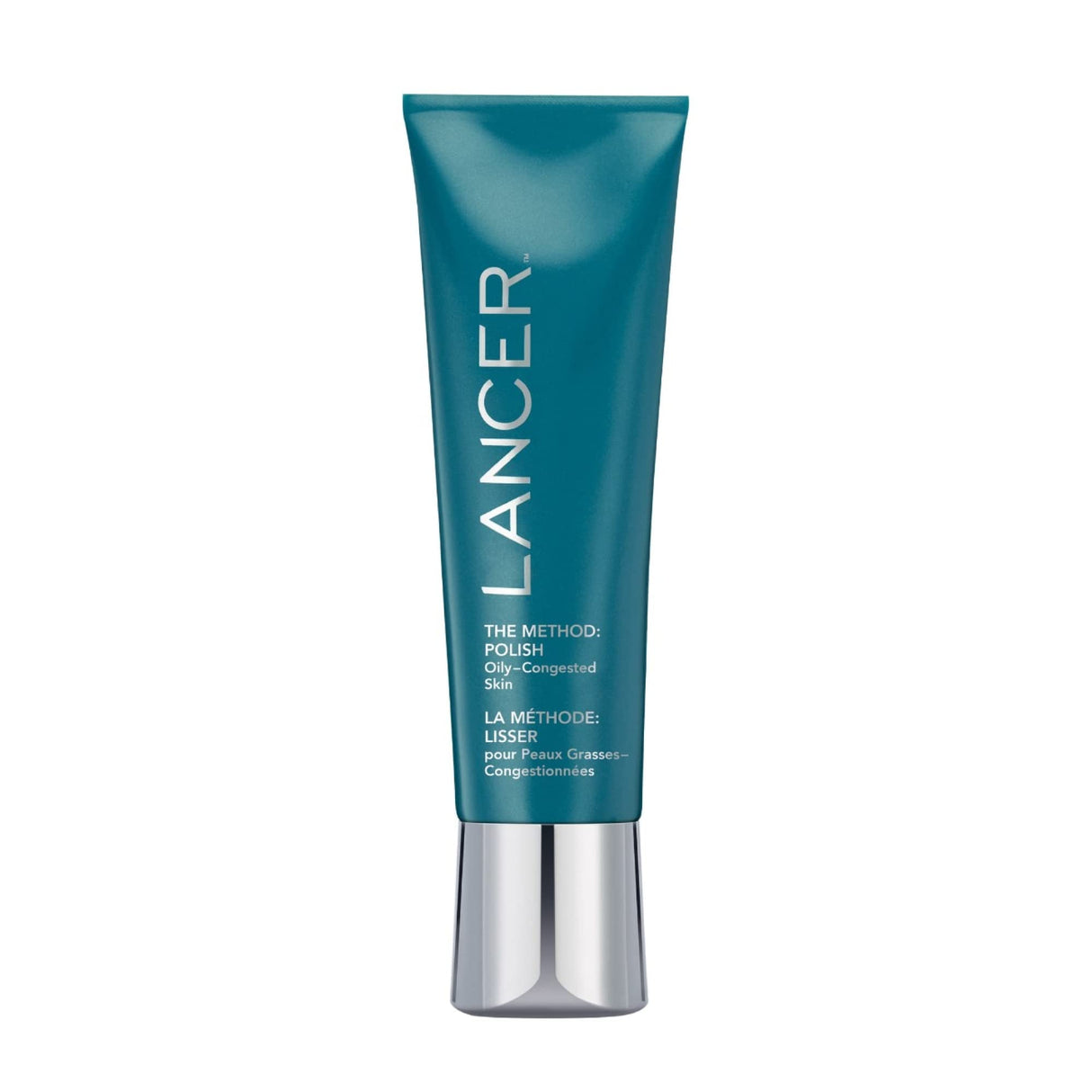 Lancer Skincare The Method: Polish Facial Exfoliator, Daily Exfoliating Face Wash with Natural Minerals, Oily Congested Skin, 4.2 Fluid Ounces