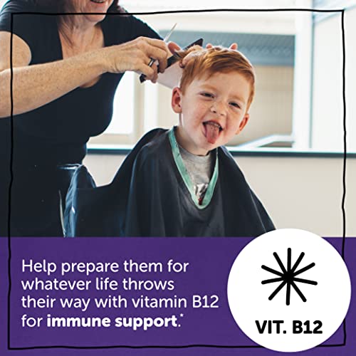 SmartyPants Toddler Multivitamin Gummies: Omega 3 Fish Oil (EPA/DHA), Vitamin D3, C, Vitamin B12, B6, A, K & Zinc, Biotin, Beta Carotene, Gluten Free, Three Fruit Flavors, 180 Count (60 Day Supply)