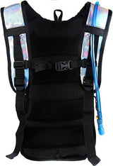 Sojourner Hydration Pack, Hydration Backpack - Water Backpack with 2l Hydration Bladder, Festival Essential - Rave Hydration Pack Hydropack Hydro for Hiking, Running, Biking, Festival Gear
