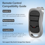 for Genie Garage Door Opener Keypad and Remote,Compatible with All Genie/Overhead Garage Door Openers, for Model GK-R 37332R OKP-BX GK-BX GWKP, GWK-IC, ACSDG, ACSDA1, ACSD1G, B8QACSDA, B8QACSDA1