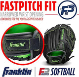 Franklin Sports Girls Softball Glove-Women's Windmill Fastpitch+Slowpitch Softball Glove-Right and Left Hand-Adult