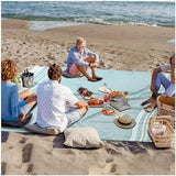 Extra Large Picnic Blanket Outdoor Turkish Beach Towel Camping Blanket ark Stadium Outside Festival Grass Hammock Grounding Rugs Lightweight Mexican Serape Floor Patio Baja Cobijas Mexicanas Para Mesa