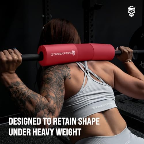 Gymreapers Barbell Squat Pad - Protective Bridge Pad for Hip Thrust, Squats, Lunges - Hip Support, Neck Protection for Bar