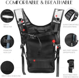 Hydration Pack, Water Backpack with 3L Hydration Bladder Lightweight Insulation, Festival Essential, Rave Hydration Backpack, Hydropack Backpack for Rave, Hiking, Biking, Running, Festival Gear