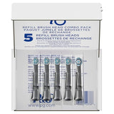 Oral-B iO Ultimate Clean Replacement Brush Heads, 5 Count, 4 Ultimate Clean + 1 Gum & Sensitive Black