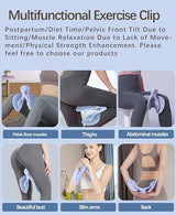Thigh Master Hip Trainer Kegel Exerciser, Pelvic Floor Trainer, Kegel Trainer for Postpartum Rehabilitation, Trimmer Inner Thigh, Thigh Toner Workout