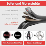 Step Ladder Foldable Folding Stool - for Home Adults Kitchen 3 Stepping Extension Tall Heavy Duty with Handrails - Closet Stepstool Stair Ladders Extendable Stepladder for Indoor House 800Lbs