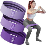 Fabric Resistance Bands for Legs - Workout Bands Resistance Bands for Men and Women - Booty Bands for Working Out - Exercise Bands Resistance Bands Set - Elastic Bands for Exercise