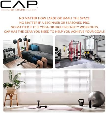 CAP Barbell Coated Dumbbell Weight | Multiple Options Pairs & Sets