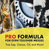 Goo Gone Pro-Power Spray Gel Adhesive Remover - Surface Safe, Great Cleaner, No Harsh Odors, Removes Stickers, Can Be Used On Tools, 24 Ounce, 2 Pack with Scraper Tool