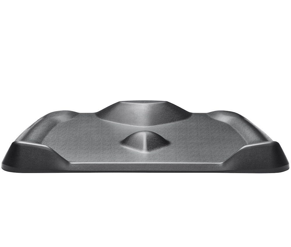 Topo Mini Comfort Mat by Ergodriven | The Smaller Not-Flat Anti-Fatigue Standing Desk Mat with Calculated Terrain | Accessories | Obsidian Black