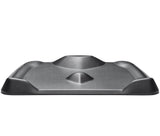 Topo Mini Comfort Mat by Ergodriven | The Smaller Not-Flat Anti-Fatigue Standing Desk Mat with Calculated Terrain | Accessories | Obsidian Black