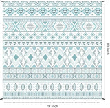 Beach Blanket Waterproof Sandproof Beach Mat 79" X 83" /10'x9'for 2-8 Adults Quick Drying Outdoor Picnic Mat Beach Accessories for Travel, Camping, Hiking