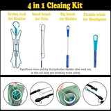 WACOOL 2L 2.5L 3L BPA Free PEVA Hydration Pack Bladder Leak-Proof Water Reservoir