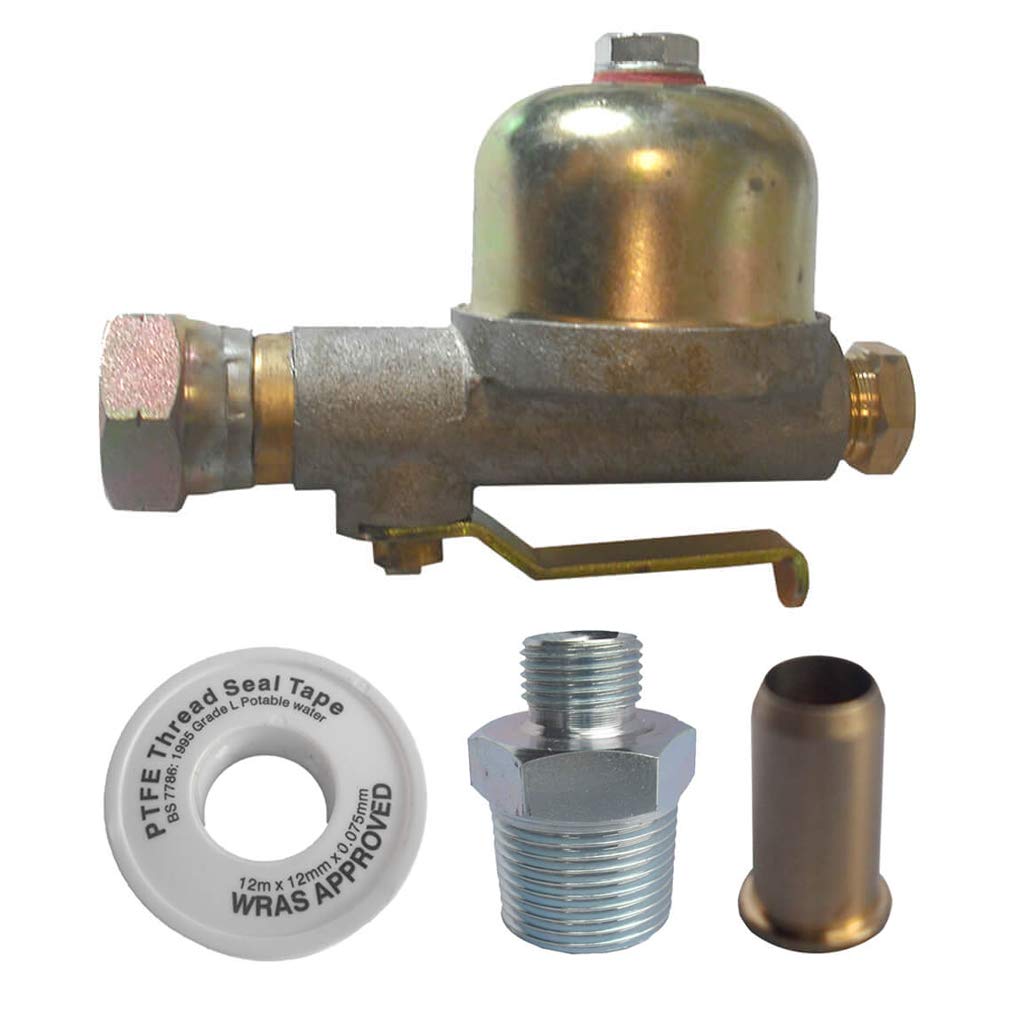 Filter & Isolation Valve Kerosene Heating Oil Fuel Tank by Kingspan