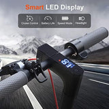 VOLPAM Electric Scooter, 350W/500W, 8.5"/10" Tires, 12/21/28 Miles Range, 16/19/22Mph, Folding E-Scooter with Dual Braking