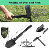 Survival Kit 256 in 1, First Aid Kit Survival Gear Tools Trauma Kit with Molle Pouch for Outdoor, Camping, Hunting, Hiking, Earthquake, Home, Office, Gifts for Men Dad Husband Women (Green)