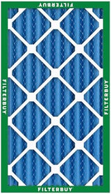 Filterbuy 16x25x4 Air Filter MERV 13 Optimal Defense (4-Pack), Pleated HVAC AC Furnace Air Filters Replacement (Actual Size: 15.50 x 24.50 x 3.63 Inches)