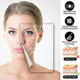 Facial Steamer - DENFANY Nano Ionic Face Steamer with Extendable 360° Rotating Arm - Portable Facial Steamer for Personal Care at Home or Salo (Black)