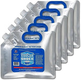 Cooler Shock Reusable Ice Packs for Cooler - Long Lasting Cold Freezer Packs for Coolers and Lunch Boxes - Cooler Ice Packs for Camping Gear, Fishing, Road Trips, Beach Must Haves
