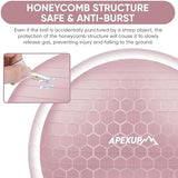 APEXUP Yoga & Pilates Ball - Anti Slip Heavy Duty Gym Ball for Fitness, Balance & Core Workout