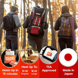 IRIS USA Hand Warmers – 60 Individual Warmers, Long-Lasting Up To 10 Hours For Warm and Hot Hands, On The Go, TSA-Approved, Disposable, Bulk, Lasts 4 Years, For Hot Hands Handwarmers, Camping Skiing
