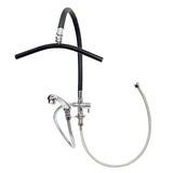 Generic Head Spa Waterfall Shower Head for Shampoo Sink Water Spa&Salon Care Adjustable Black, Silver