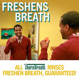 TheraBreath Deep Clean Mouthwash, Antiseptic Benefits, Fresh Mint Flavor, Dentist Formulated, Alcohol Free, 16 fl oz (Pack of 2)