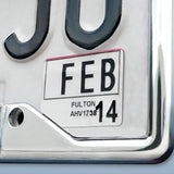 FANMATS MLB Unisex-Adult Chrome Metal License Plate Frame