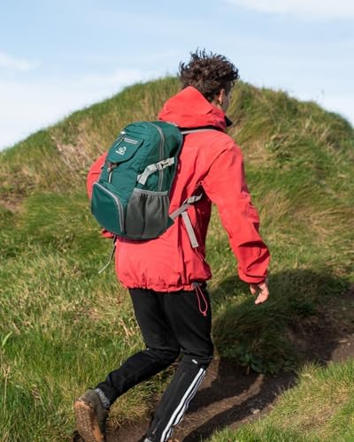 WATERFLY Small Lightweight Packable Backpack: 20l Ultra Light Foldable Travel Hiking Camping Daypack Day Pack for Man Woman