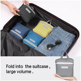 35L Foldable Waterproof Backpack For Outdoor Sports Travel Inside Wet Clothes Compartment Packable For Multiple