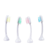 Emmi-dent Metallic/Professional 2-Pin Bristle-Head Attachments - Electric Toothbrush Replacement Heads. Cleans with Ultrasound Waves (Braces 4 Pack)