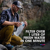 HydraPak 42mm Filter Cap - Water Filtration Accessory - Fast Flow - Perfect for Hiking, Endurance Sports, Camping, Travel, and Emergency Preparedness