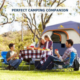 3/4 Person/6 Person Camping Tent Fast Cabin Tent with Instant Setup Tent, Weatherproof Tent Easy Quick Set Up & Pop Up in 60 Seconds with Rainfly Backpack for Family Camping,Upgraded Ventilation