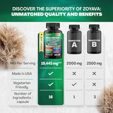 Sea Moss 7000mg Black Seed Oil 4000mg Ashwagandha 2000mg Turmeric 2000mg Bladderwrack 2000mg Burdock 2000mg & Ginger Vitamin C Vitamin D3 with Elderberry Manuka Dandelion Yellow Dock Chlorophyll ACV