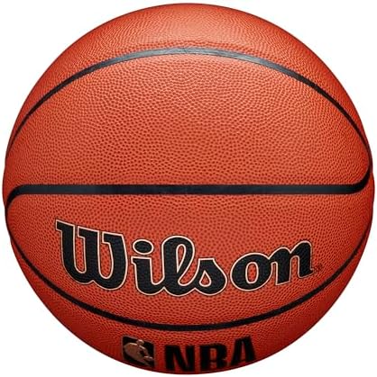 WILSON NBA Forge Indoor/Outdoor Basketballs - Size 5, Size 6 and Size 7