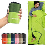 Sleeping Bag Liner, Travel Sheets & Adult Sleep Sack, Ultralight and Portable Summer Sleeping Bag - Ideal for Backpacking, Hotels and Hostels, Business Trips, Camping