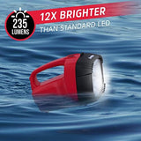 Energizer MK7 Floating Lantern, 275 Lumens, IP67 Waterproof, Weatheready Outdoor and Emergency Light, 100-Hour Runtime, Batteries Included