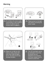 Fussion Outdoor LED Strip Lights Waterproof 100FT (2 Rolls of 50ft) IP67 LED Light Strips with Remote, RGB Color Changing Christmas House Rope Lighting for Outside