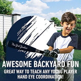 Franklin Sports MLB Jumbo Foam Baseball Bat + Ball Sets - Kids Oversize Foam Baseball Bats + Soft Baseballs - Indoor + Outdoor Youth Baseball Toy - MLB Team Baseball Bat + Ball Sets